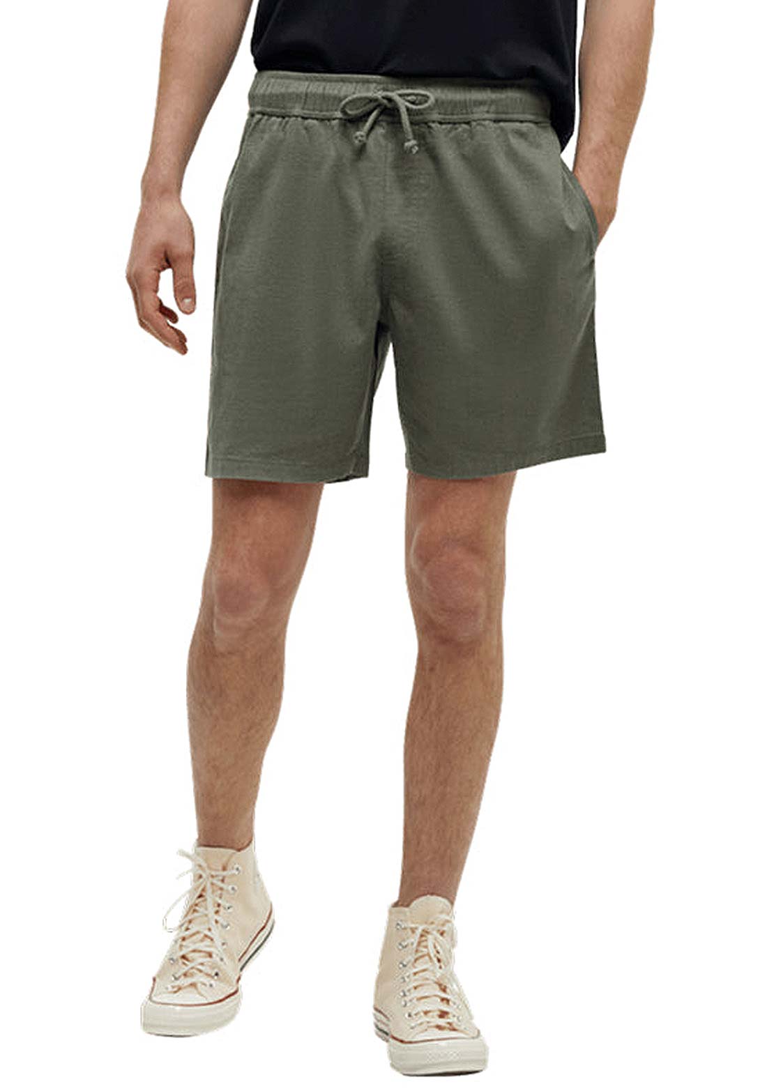Tentree Men's Hemp Joshua Shorts Agave Green