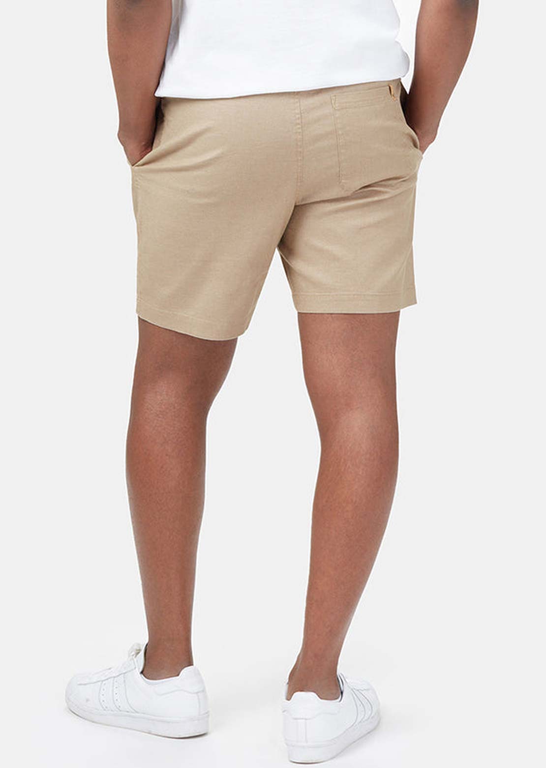 Tentree Men&#39;s Hemp Stretch Chino Shorts Khaki