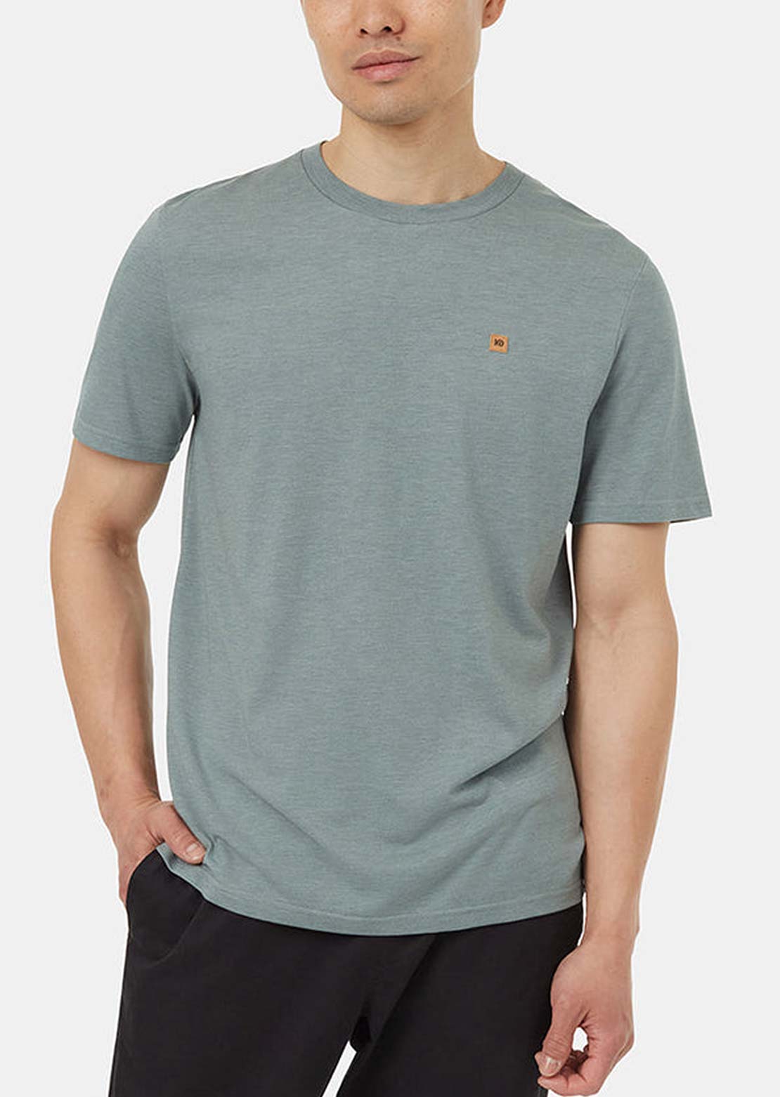 Tentree Men&#39;s TreeBlend Classic T-Shirt Eucalyptus Heather