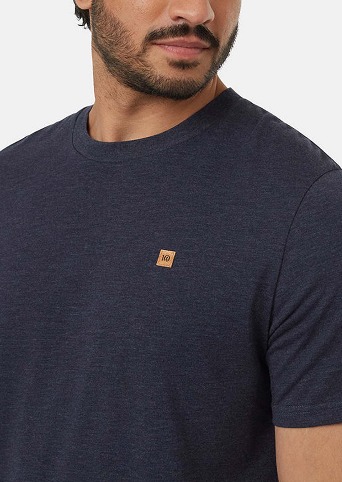 Tentree Men&#39;s TreeBlend Classic T-Shirt Midnight Blue Heather