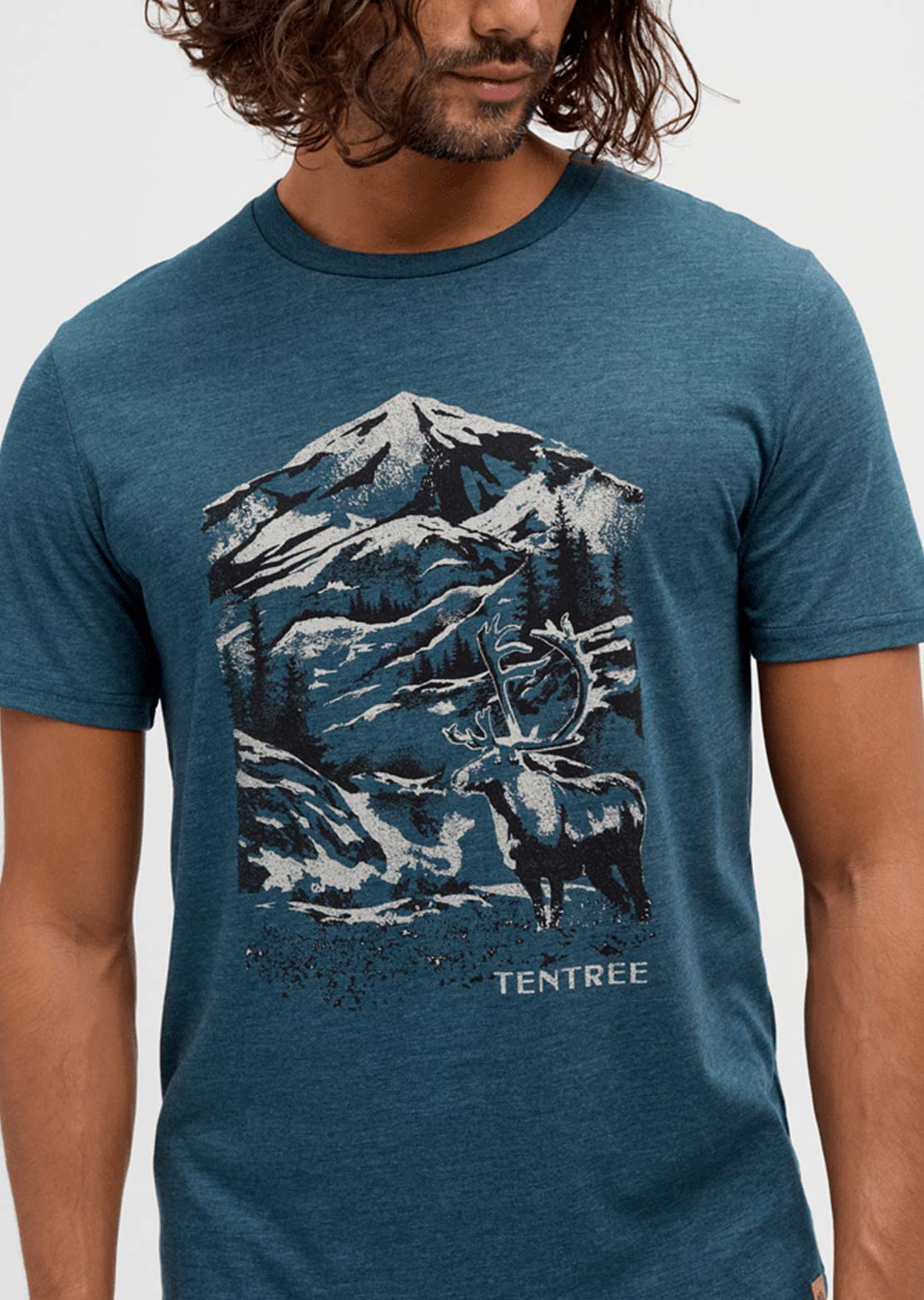 Tentree Men's Winter Mountain Tops T-Shirt