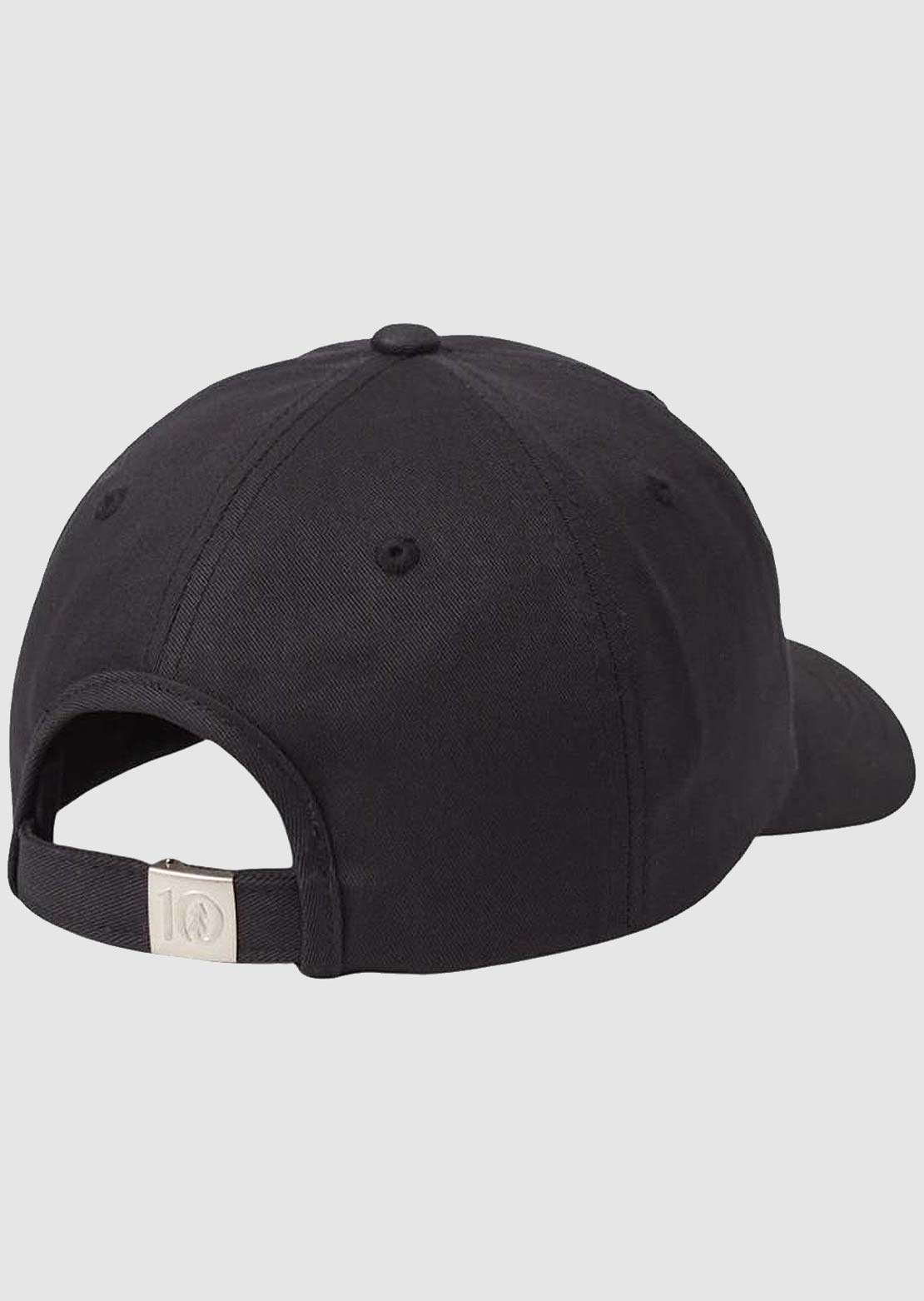 Tentree Unisex Slogan Peak Cap Meteorite Black/Out Of Office