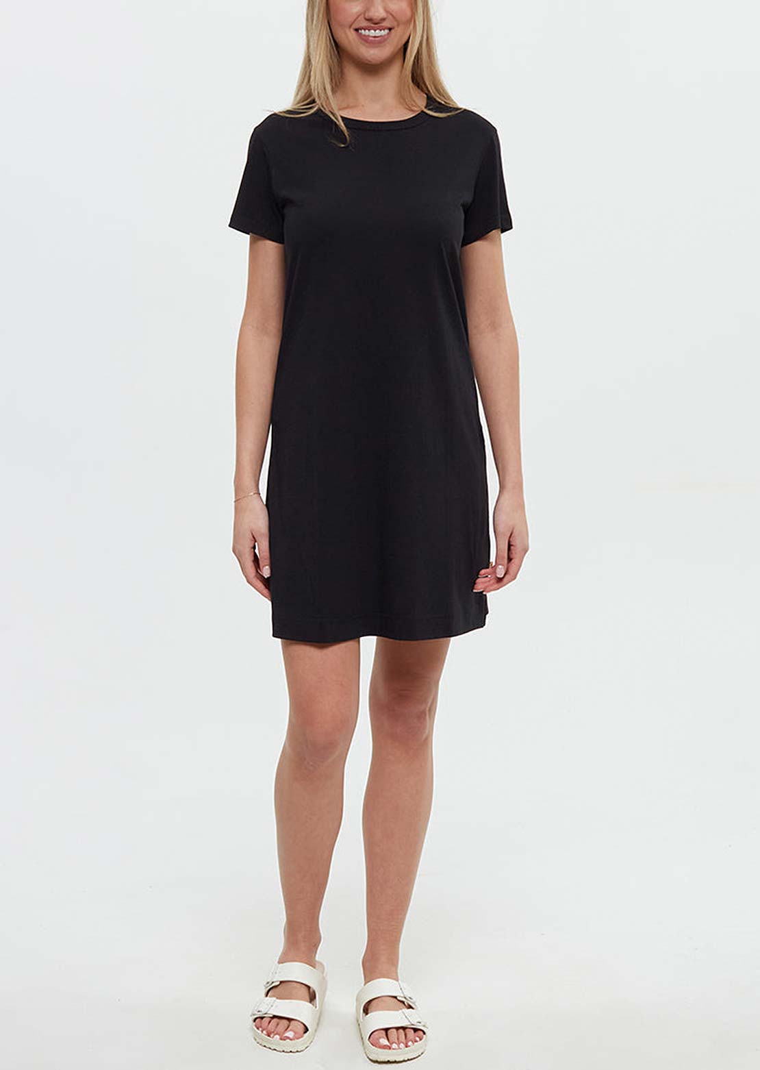 Tentree Women's Birchwood Dress Meteorite Black