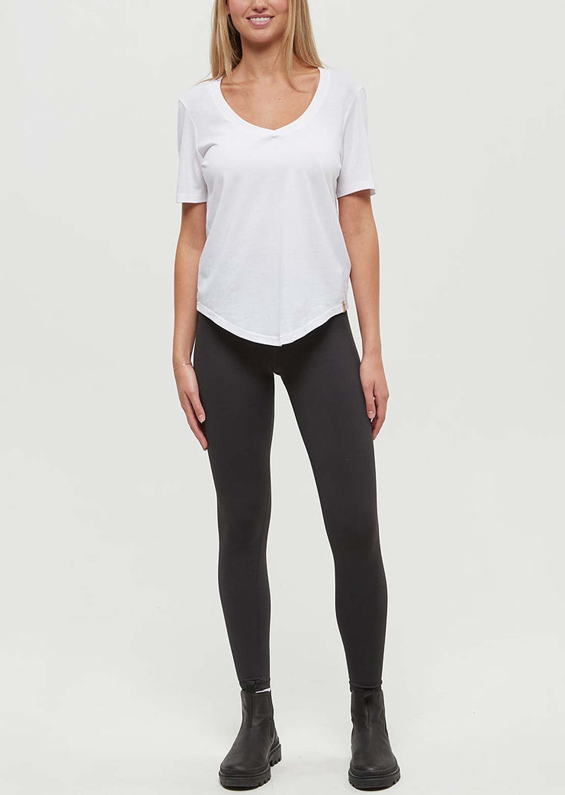 Tentree Women&#39;s Brackley T-Shirt White