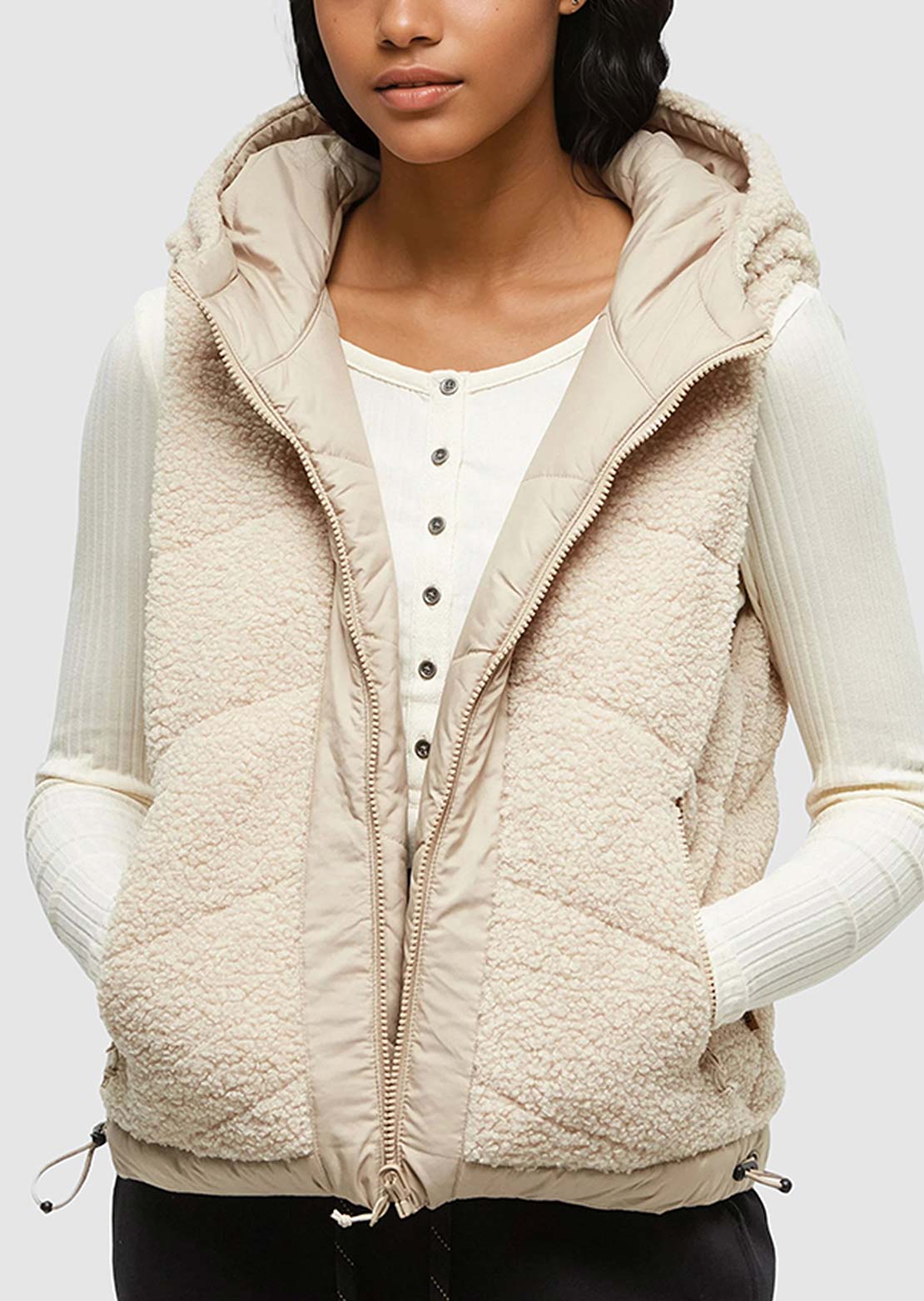 Tentree Women's Collins Vest Warm Oak/Birchwood