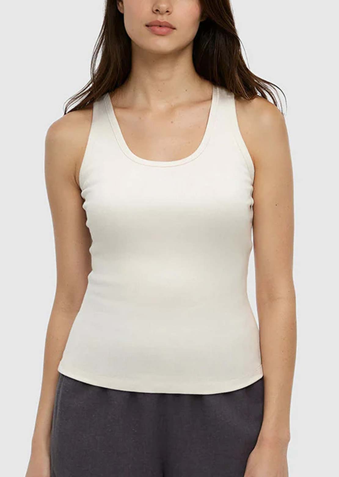 Tentree Women's Dover Tank Top Vintage White