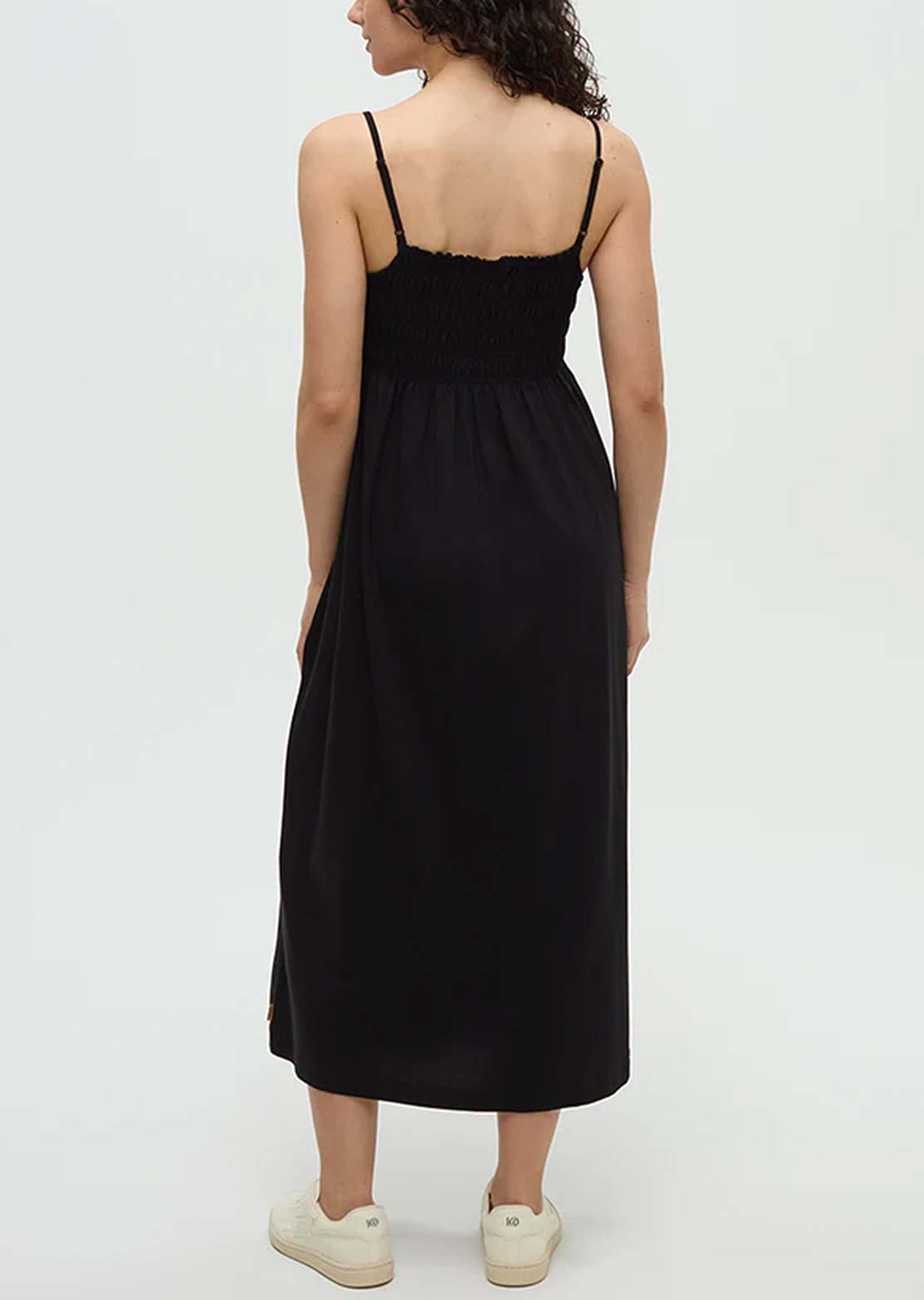 Tentree Women's Driftwood Dress Meteorite Black