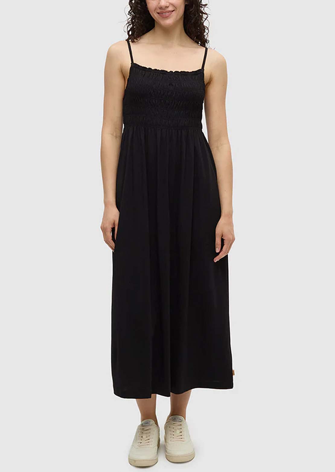 Tentree Women's Driftwood Dress Meteorite Black