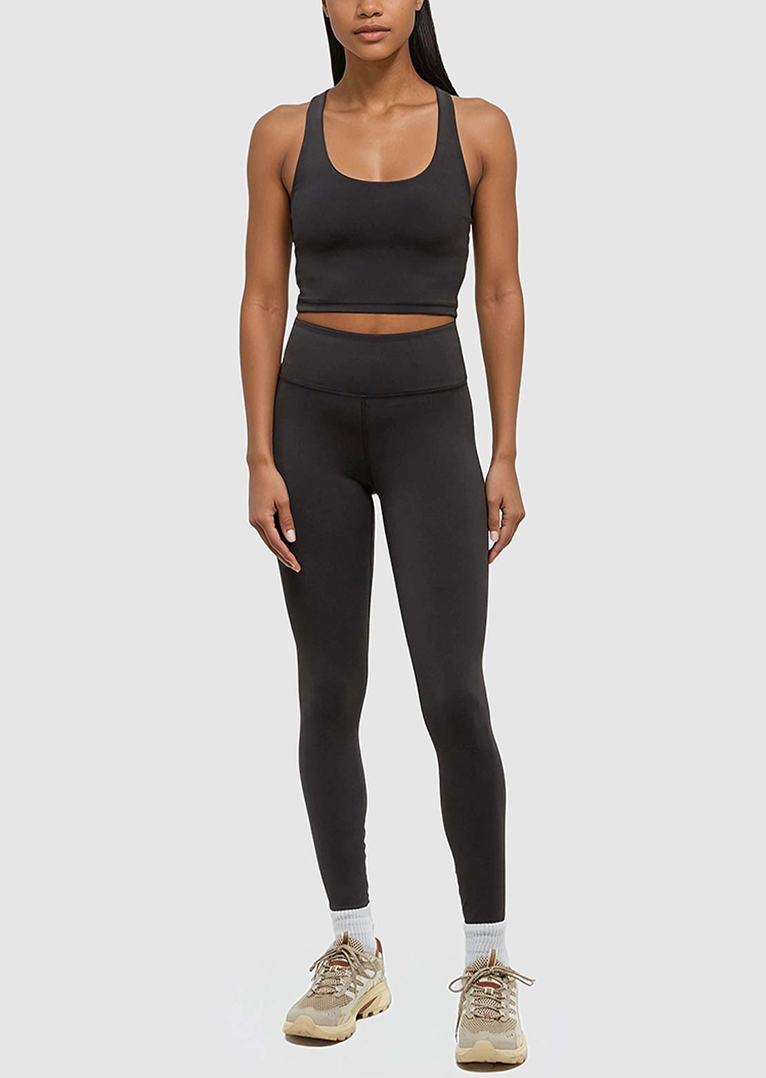 Tentree Women's Elfin Bra Meteorite Black