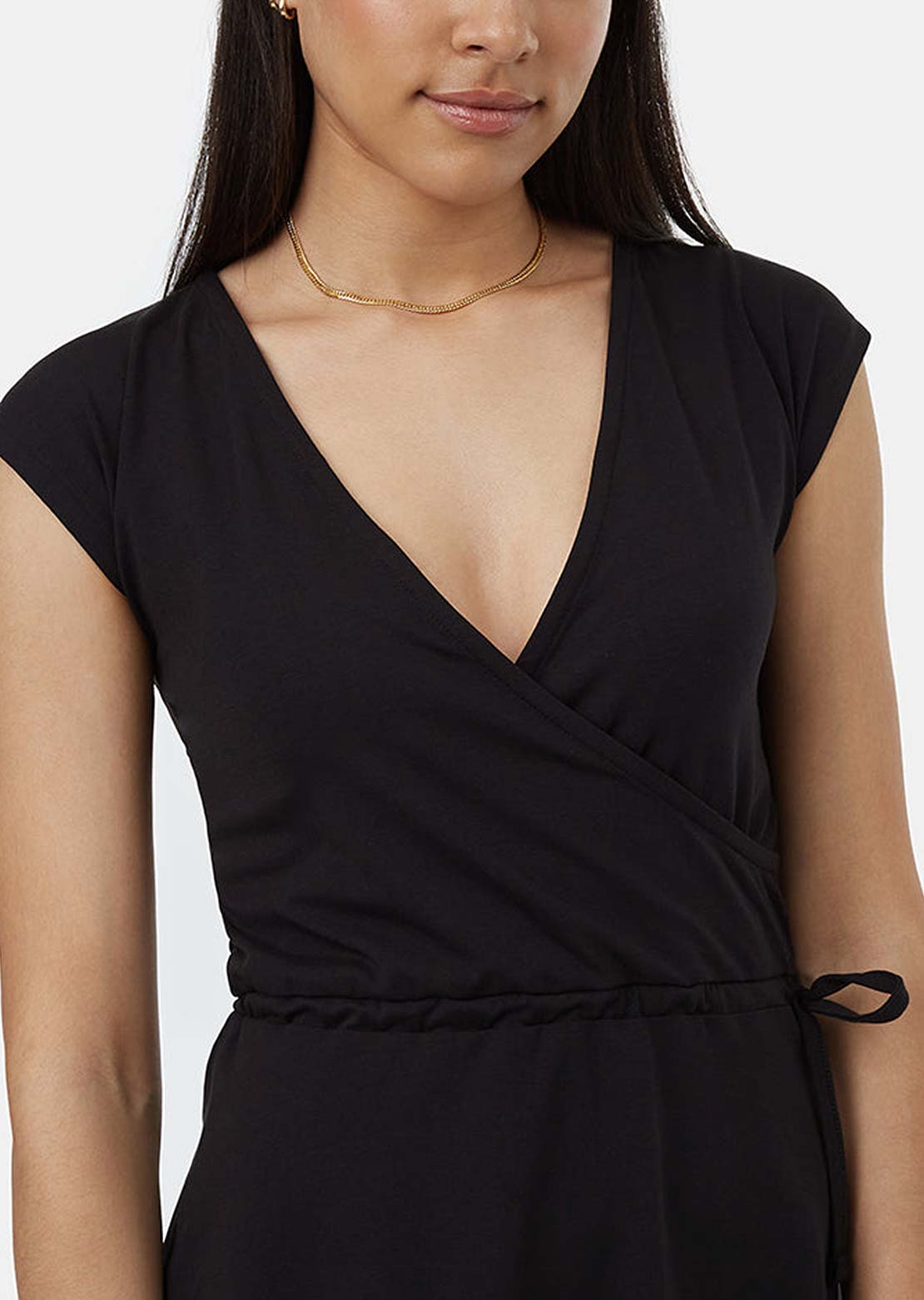 Tentree Women's Knit Wrap Dress - PRFO Sports Tentree Women's Knit Wrap Dress - PRFO Sports
