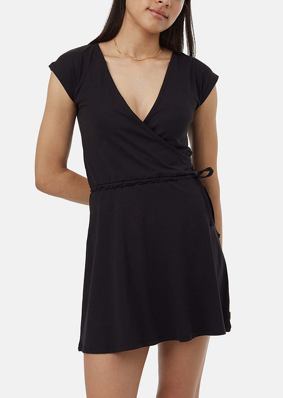 Tentree Women's Knit Wrap Dress - PRFO Sports