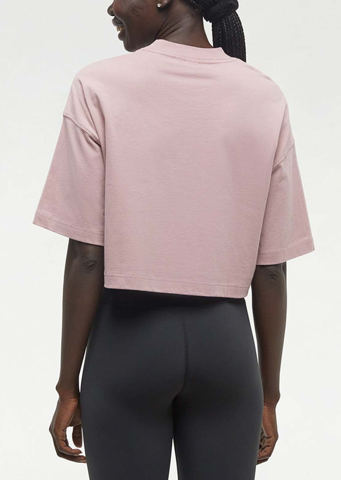 Tentree Women&#39;s Laurelwood Crop T-Shirt Vintage Mauve