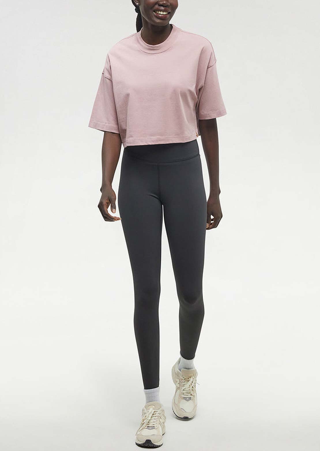 Tentree Women&#39;s Laurelwood Crop T-Shirt Vintage Mauve