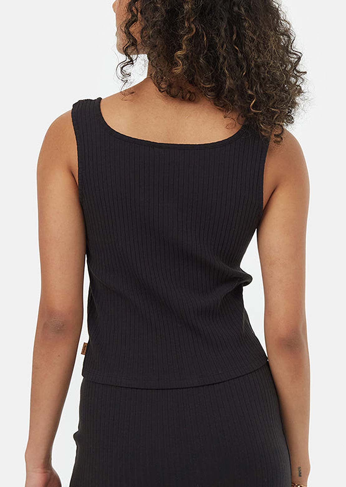 Tentree Women&#39;s Moraine Tank Meteorite Black