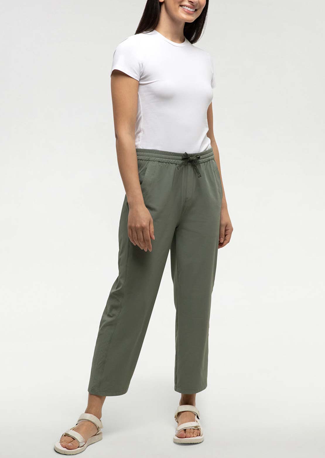 Tentree Women&#39;s Shale Pant Agave Green