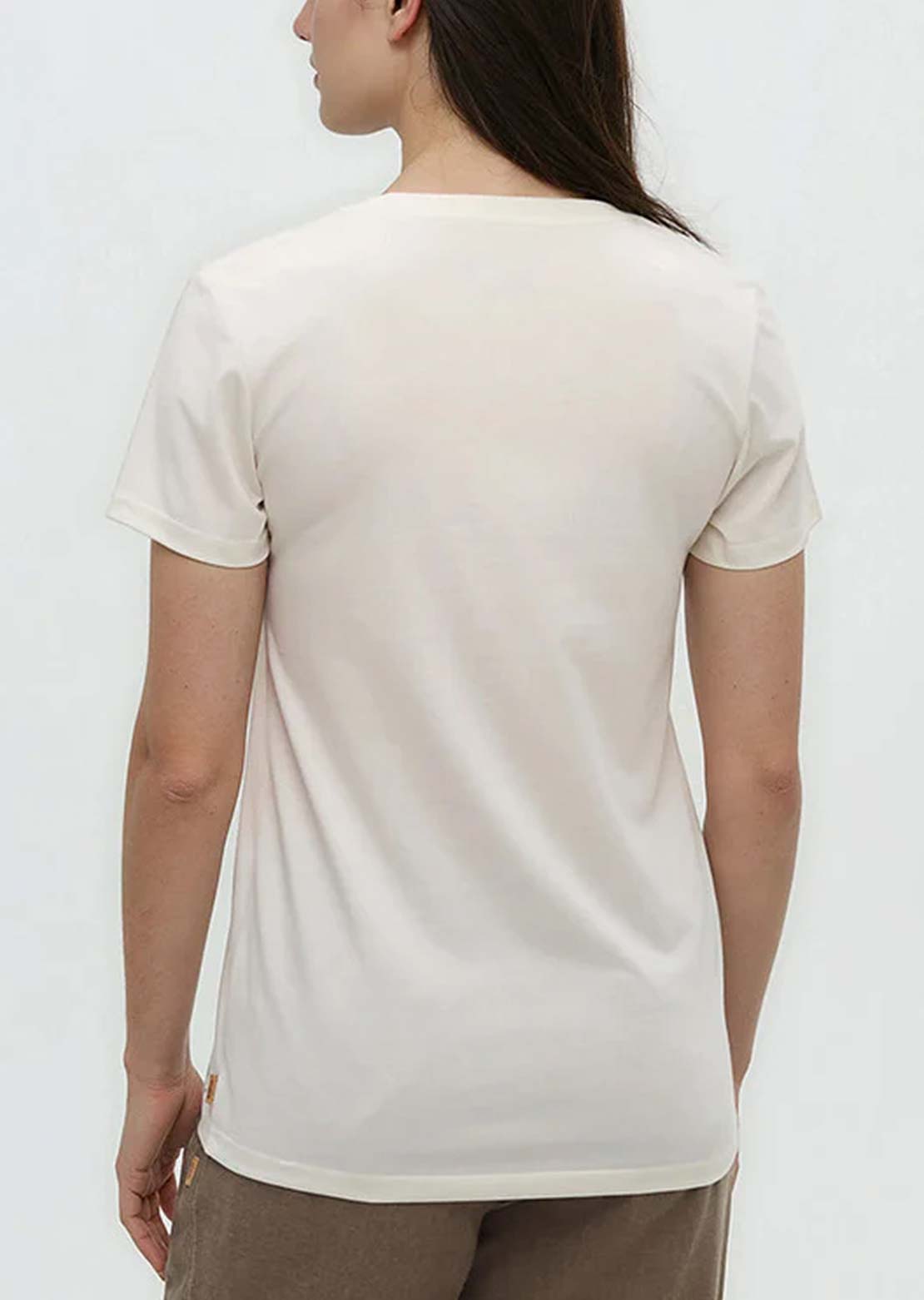 Tentree Women's Summer Flora T-Shirt Undyed/Creek Stone