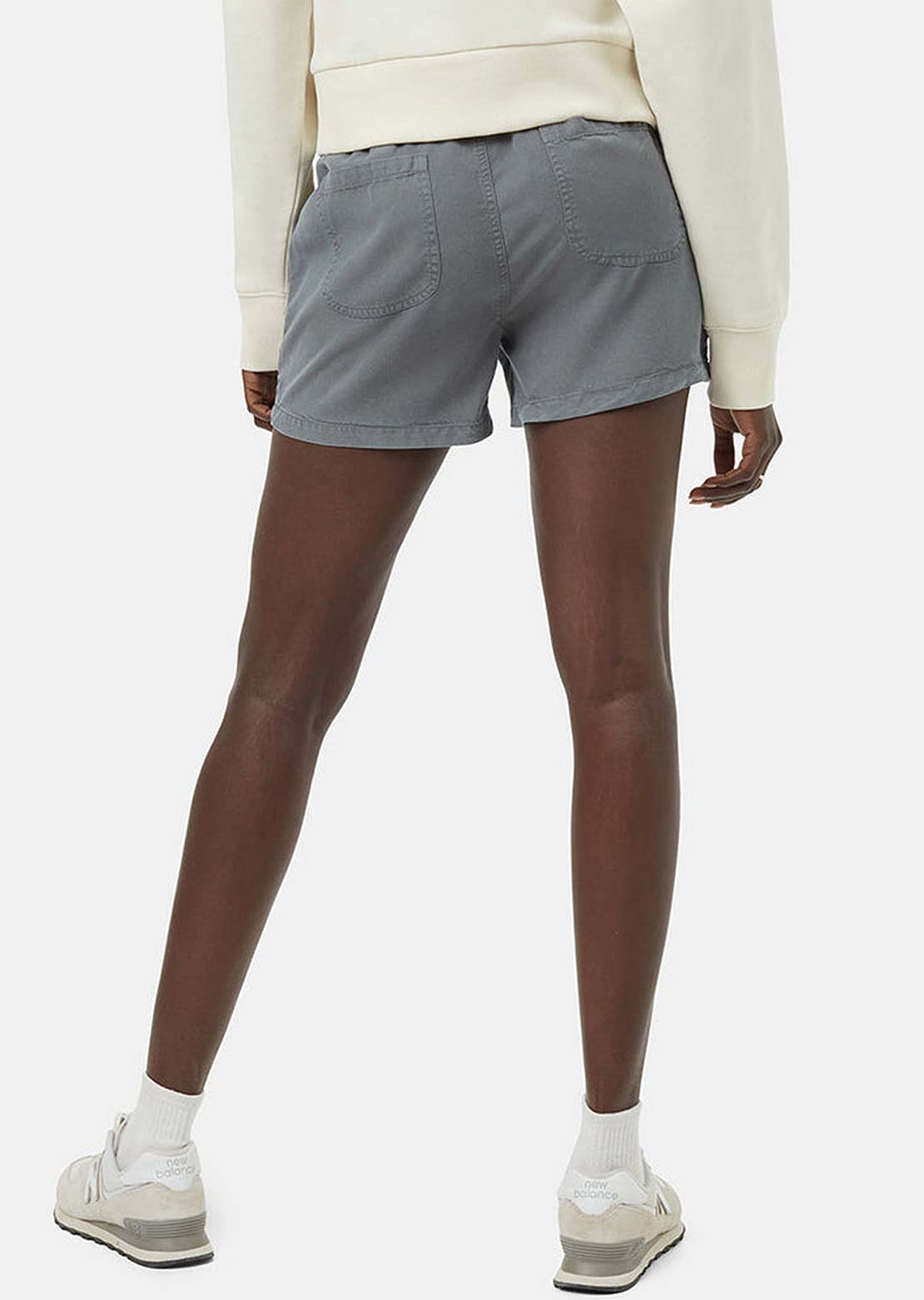 Tentree Women's Tencel Instow Shorts Light Urban Green