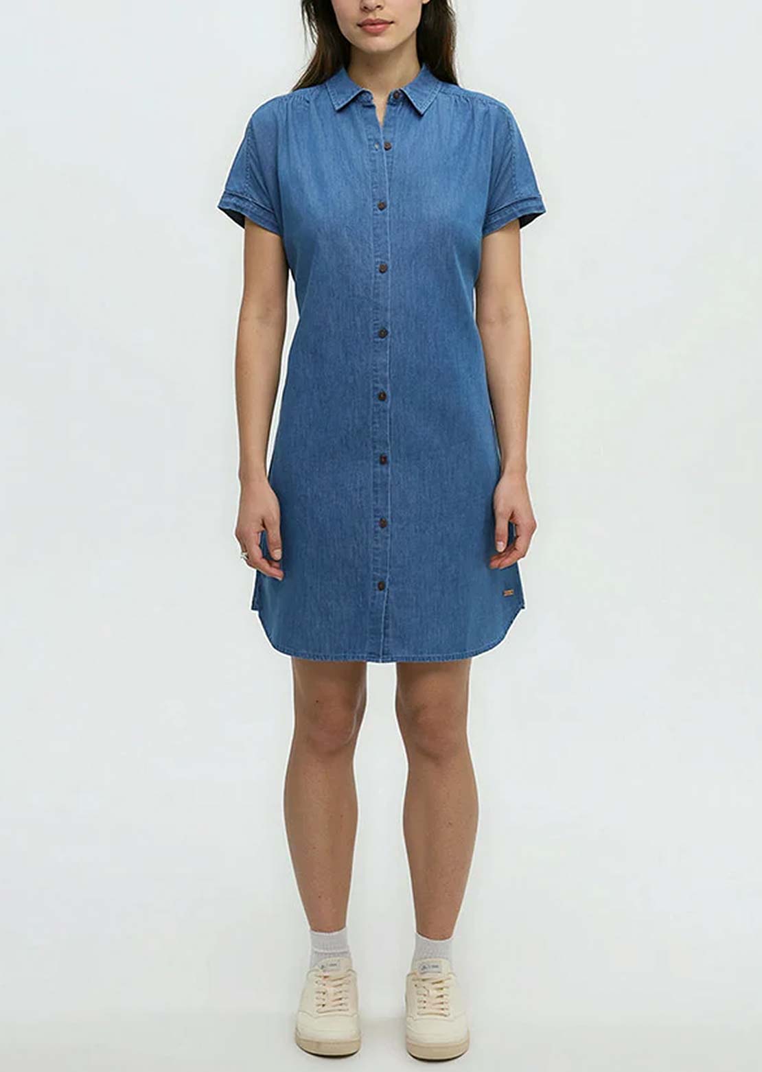 Tentree Women's Tern Dress Mid Wash