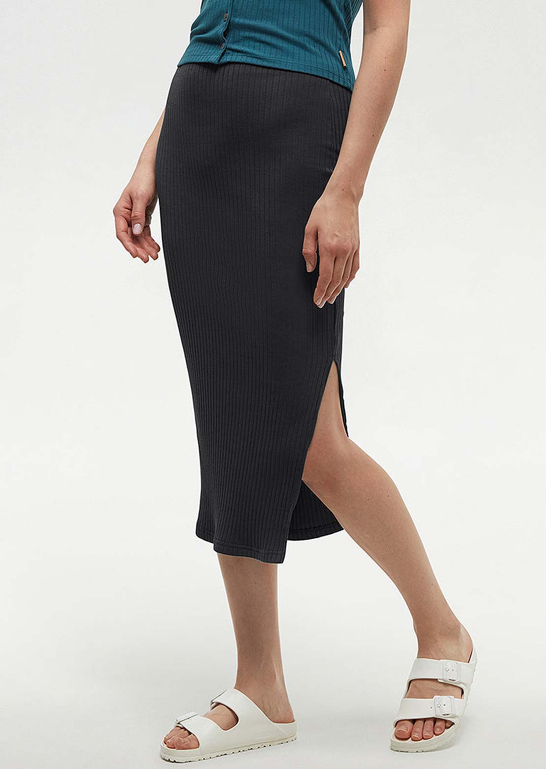 Tentree Women&#39;s Walden Skirt Meteorite Black