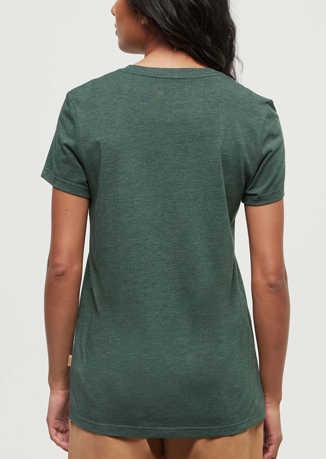 Tentree Women's Winslow T-Shirt Forest Pine Heather