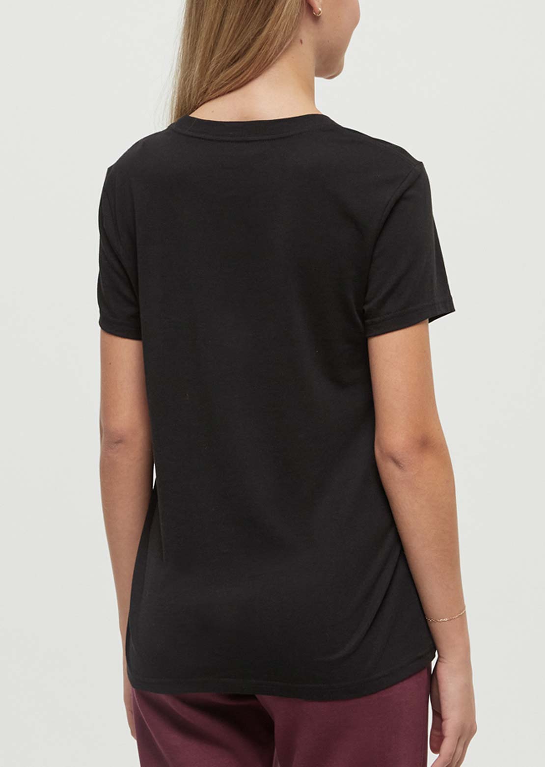 Tentree Women's Winslow T-Shirt Meteorite Black