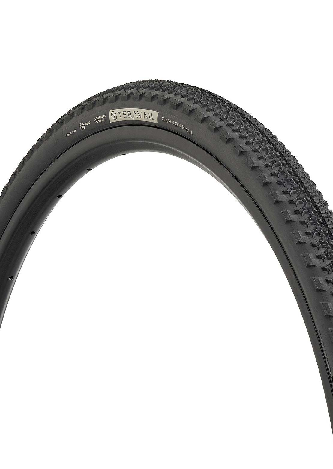 Teravail Cannonball 700x47 Folding Durable Tubeless Gravel Bike Tire