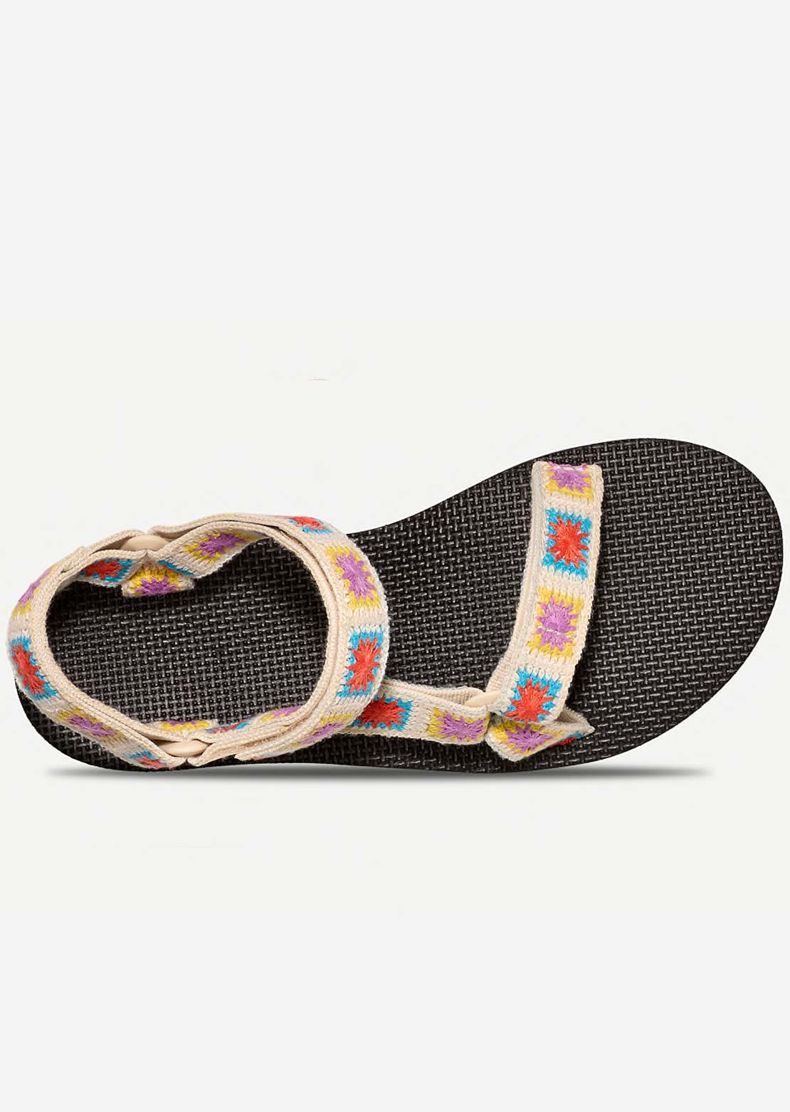 Teva Women&#39;s Flatform Universal Crochet Sandals Explore