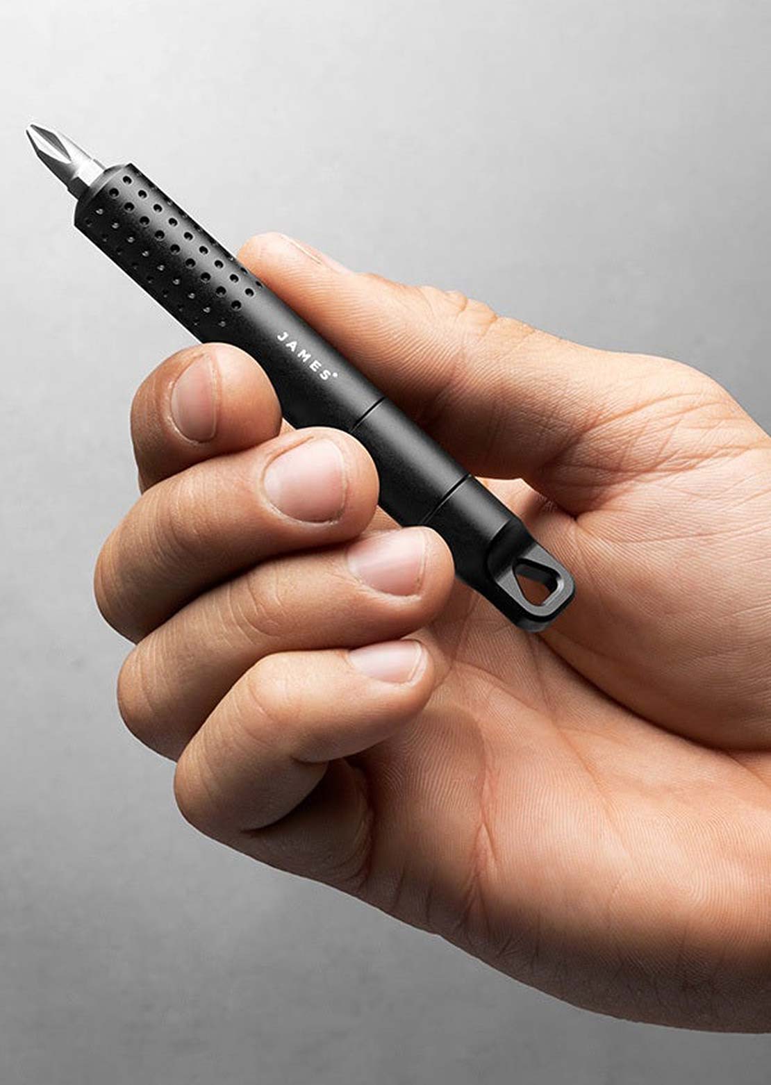 The James Brand Cache River Screwdriver Black/Black