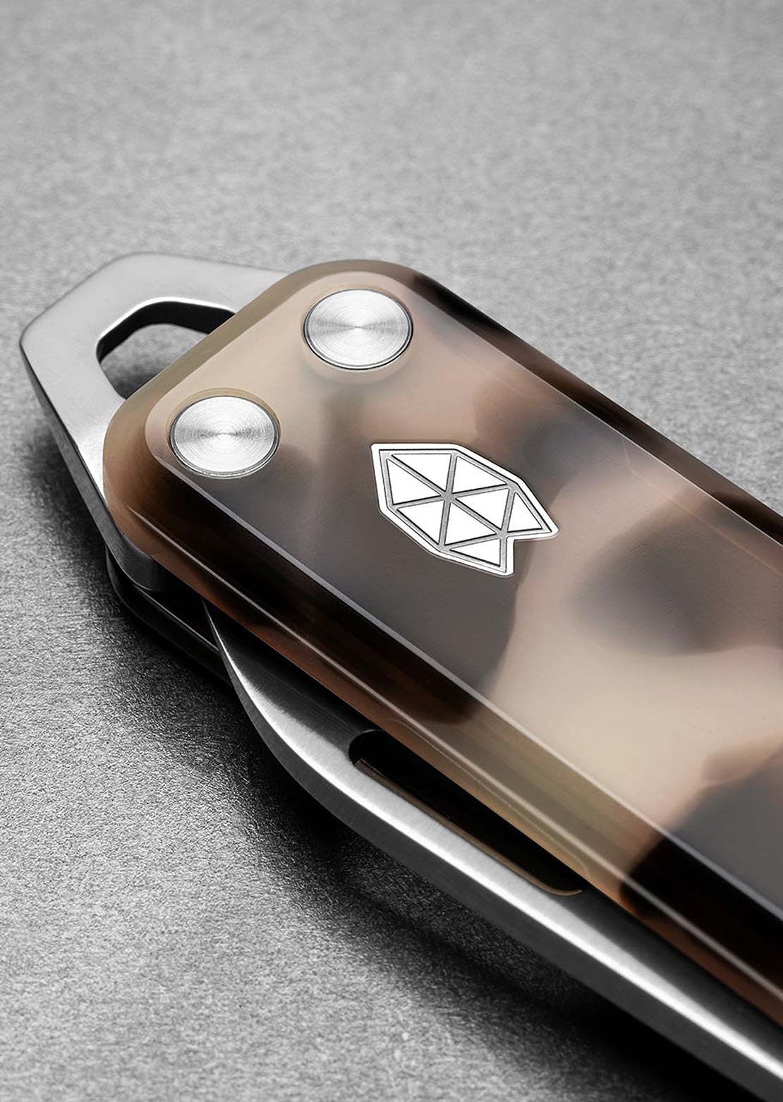 The James Brand Elko Knife Desert Tortoise/Stainless/Eco-Acetate/Straight