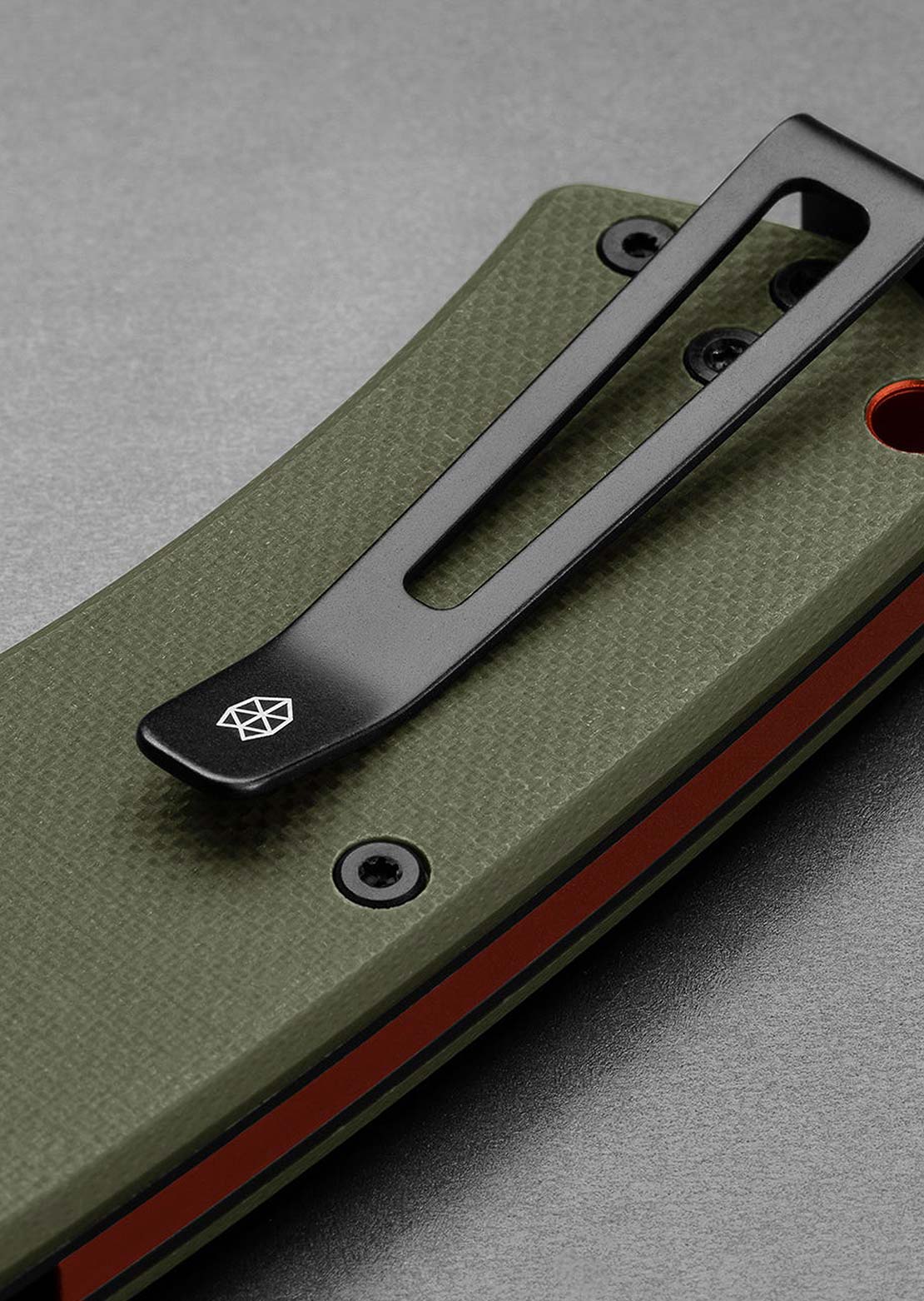 The James Brand Folsom Knife OD Green/Black