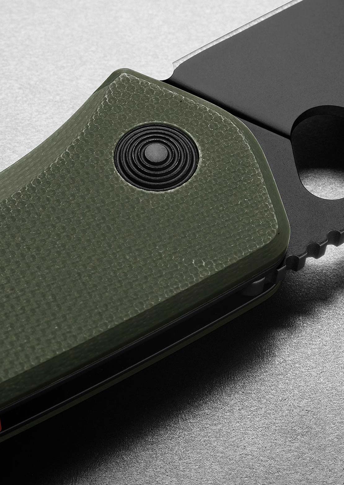 The James Brand Folsom Knife OD Green/Black