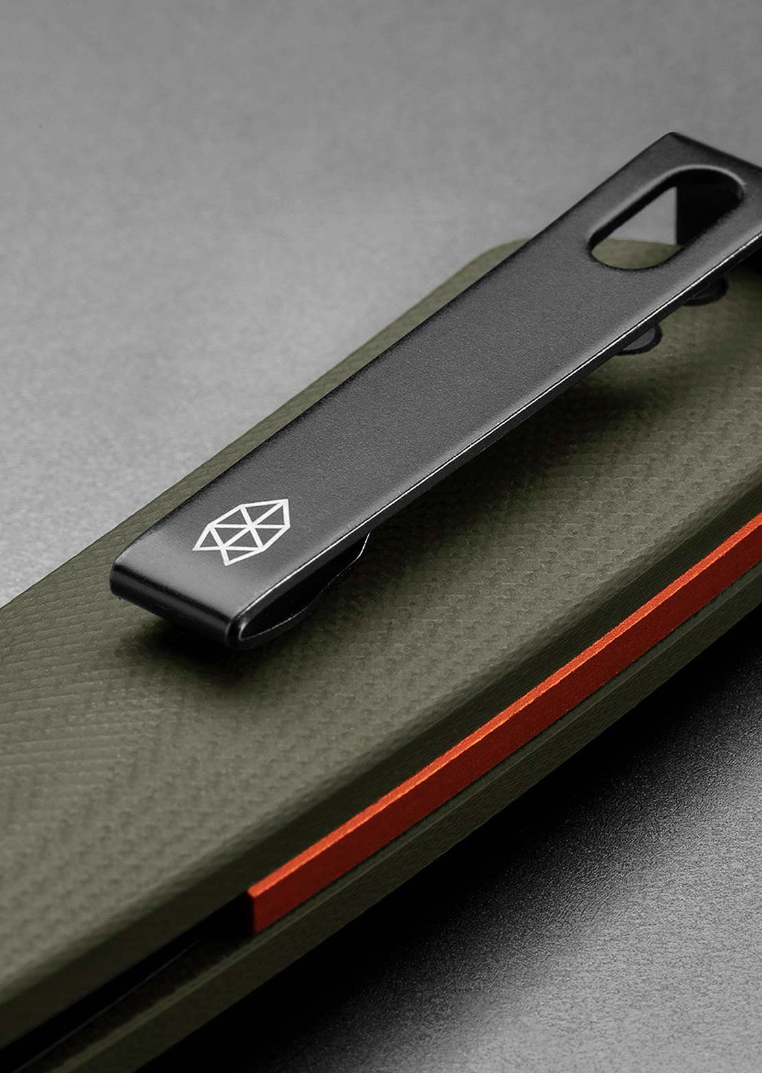 The James Brand The Carter Knife OD Green/Black
