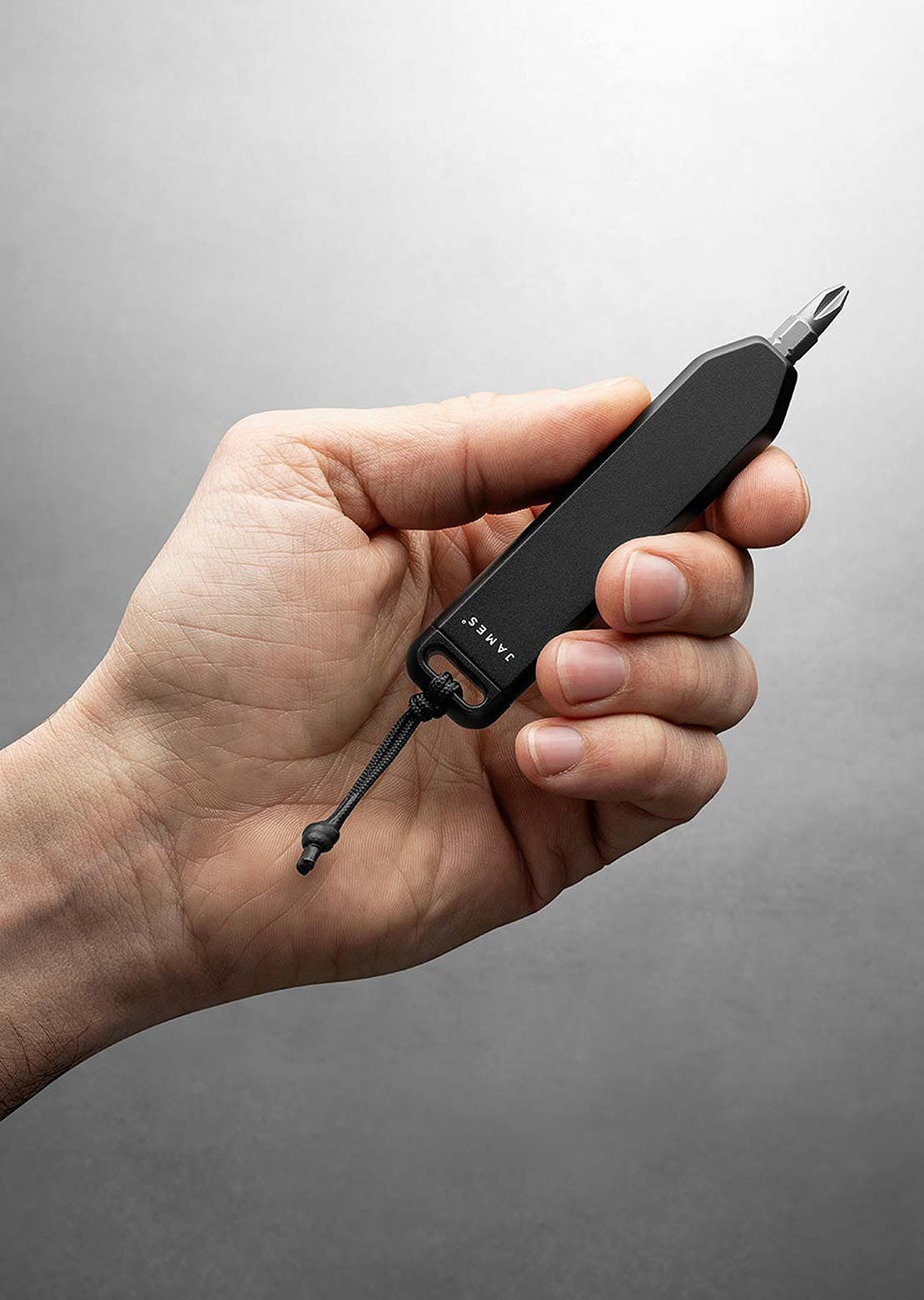 The James Brand Warrrick Bit Screwdriver Black