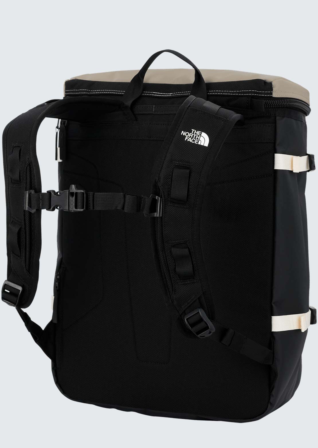 The North Face Base Camp Fusebox Backpack Flax/White Dune/TNF Black