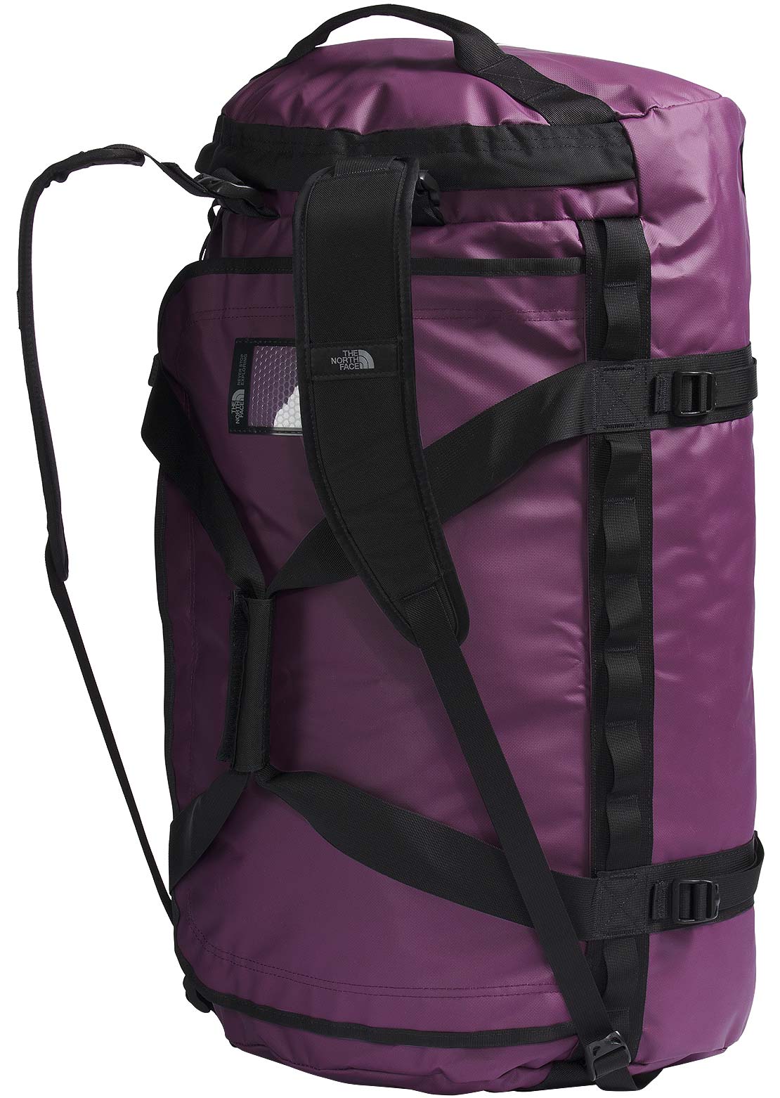 The North Face Base Camp L Duffel Bag Black Currant Purple/TNF Black