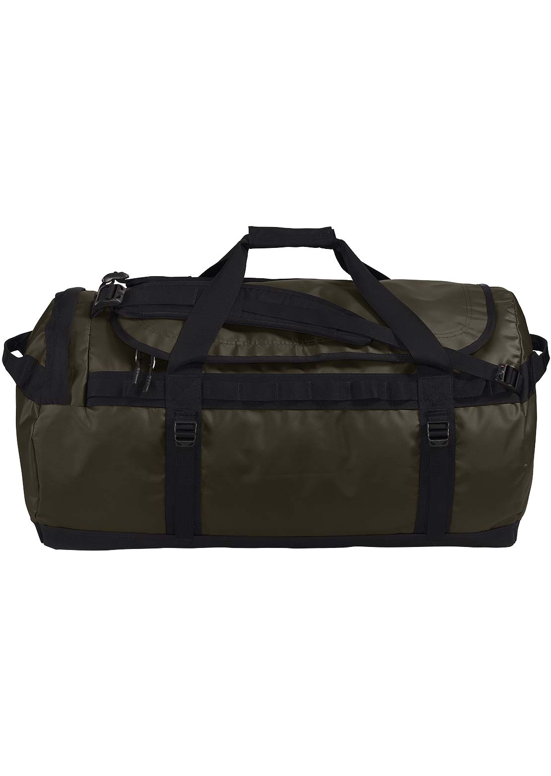 The North Face Base Camp L Duffel Bag New Taupe Green/TNF Black-NPF