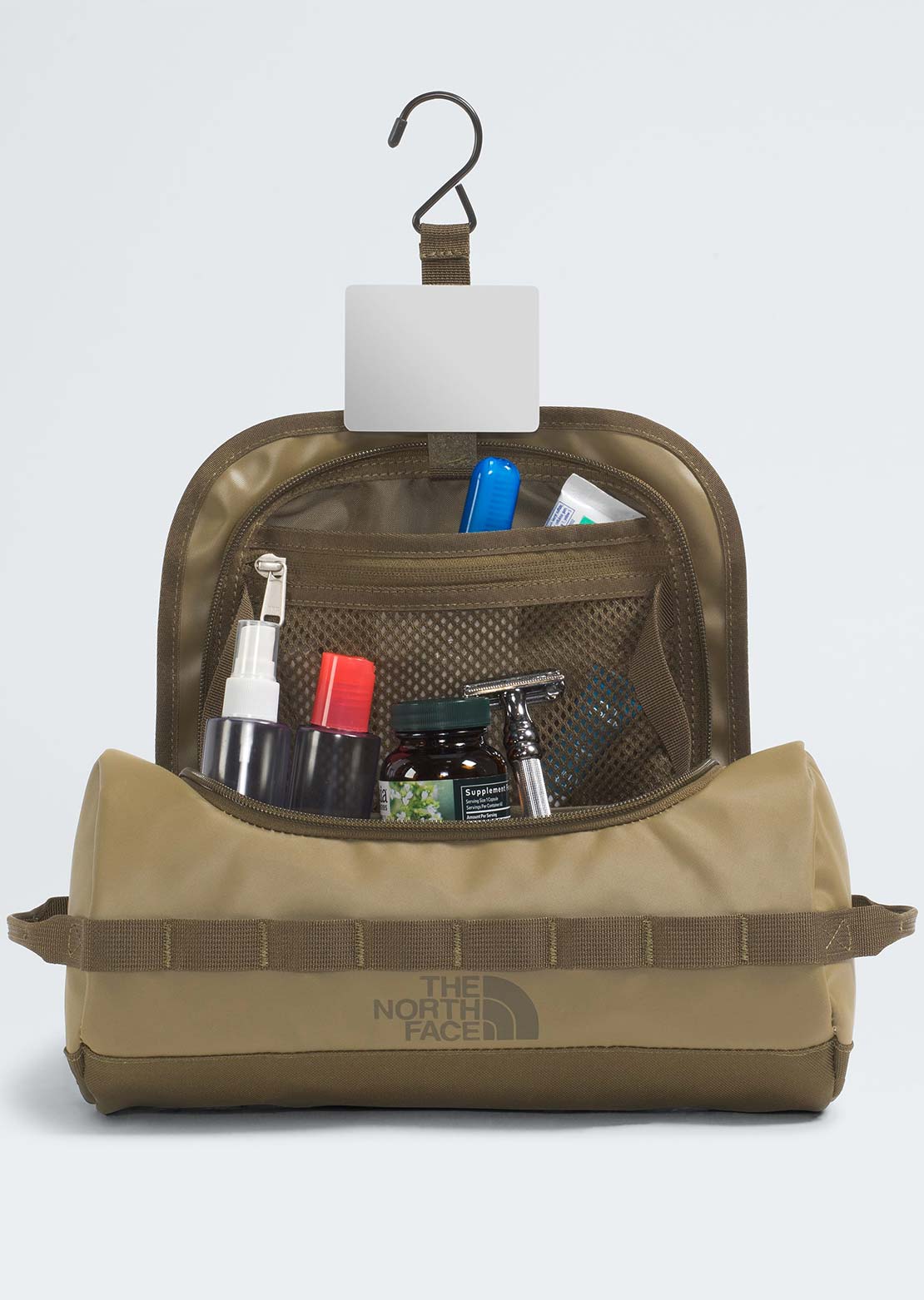 The North Face Base Camp L Travel Canister Bag Carawy Seed/Sycamore