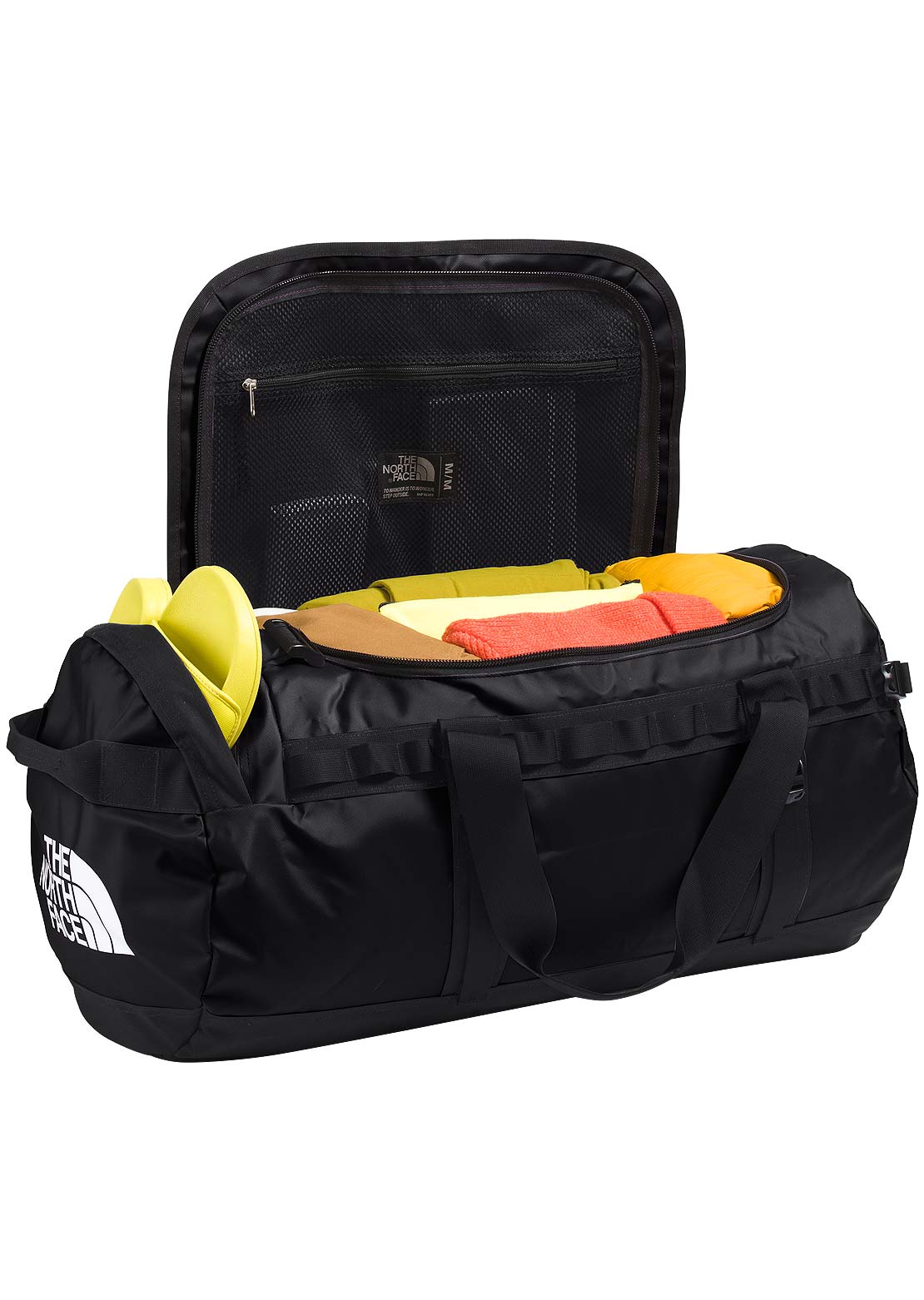The North Face Base Camp M Duffel Bag TNF Black/TNF White-NPF