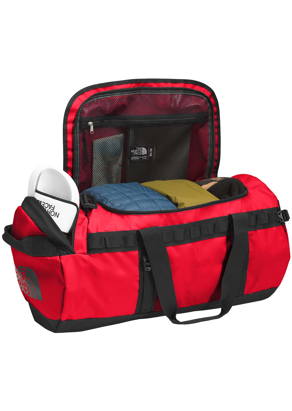 The North Face Base Camp M Duffel Bag TNF Red/TNF Black-NPF