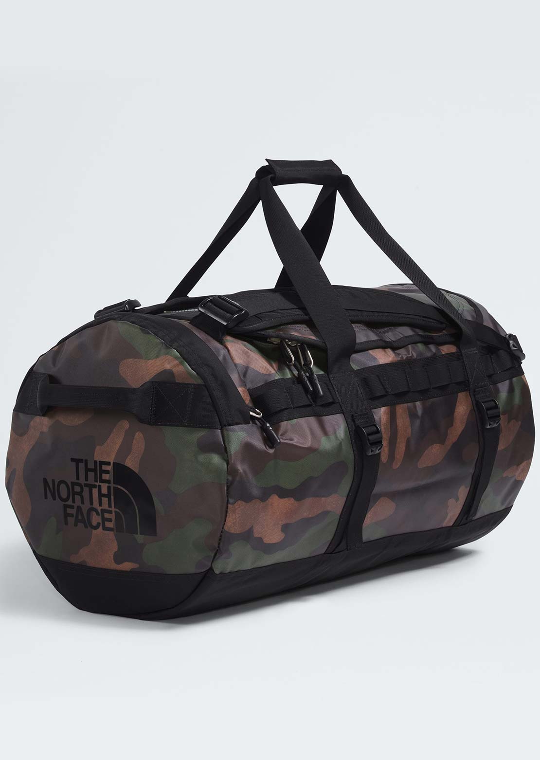 The North Face Base Camp M Duffel Bag TNF Black Camo/TNF Black