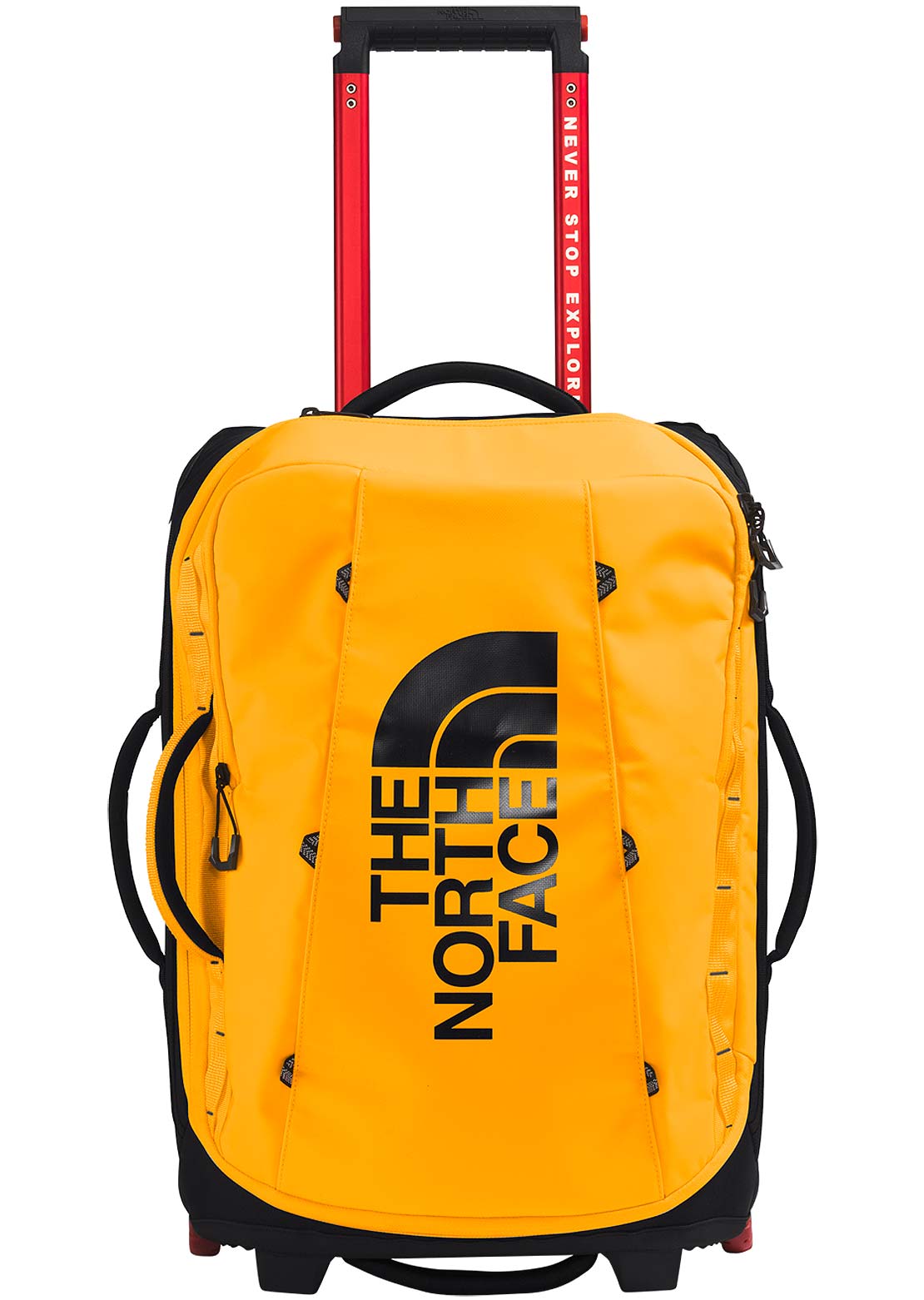 The North Face Base Camp Rolling Thunder 22 Luggage Bag Summit Gold/TNF Black