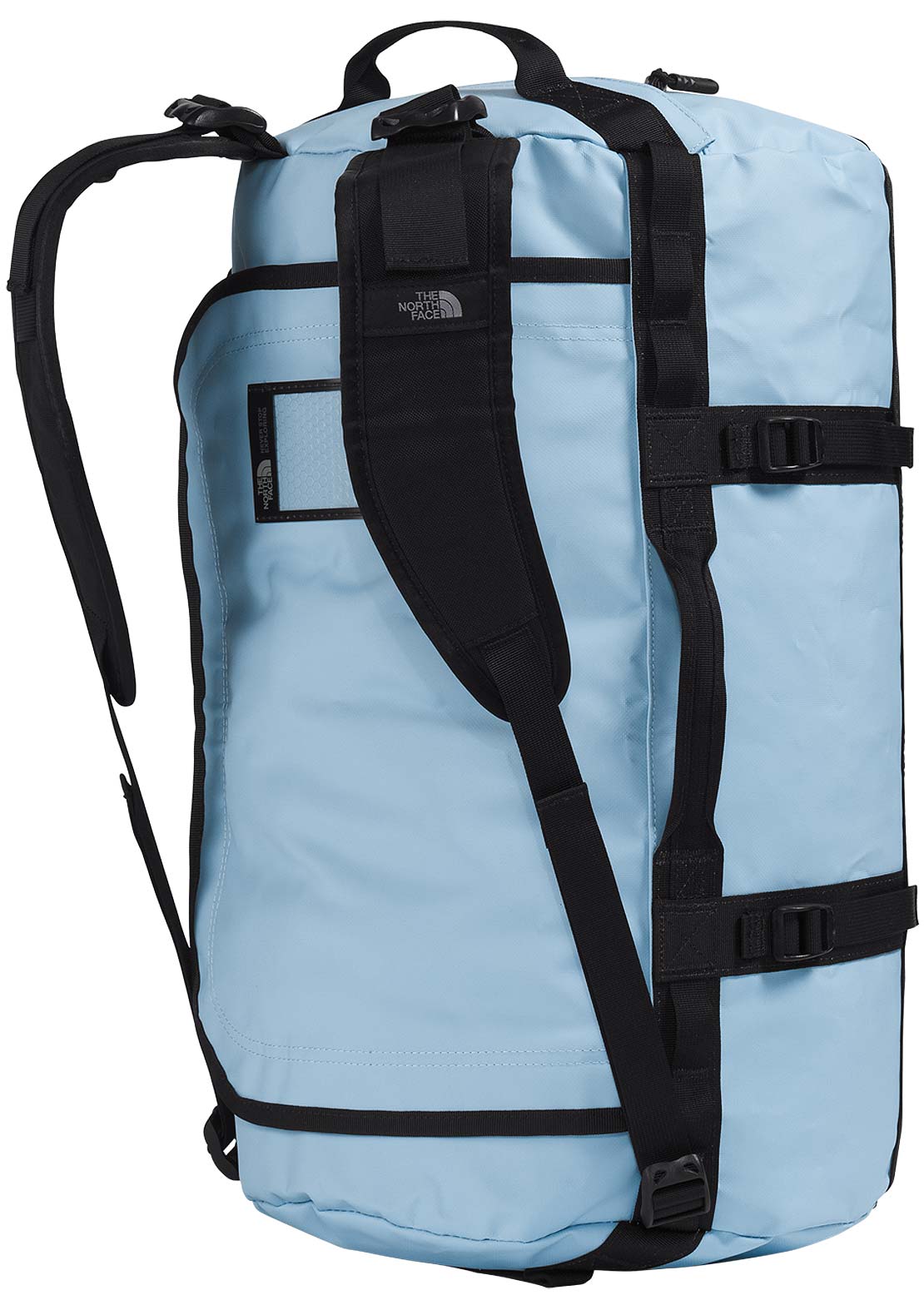 The North Face Base Camp S Duffel Bag Steel Blue/TNF Black