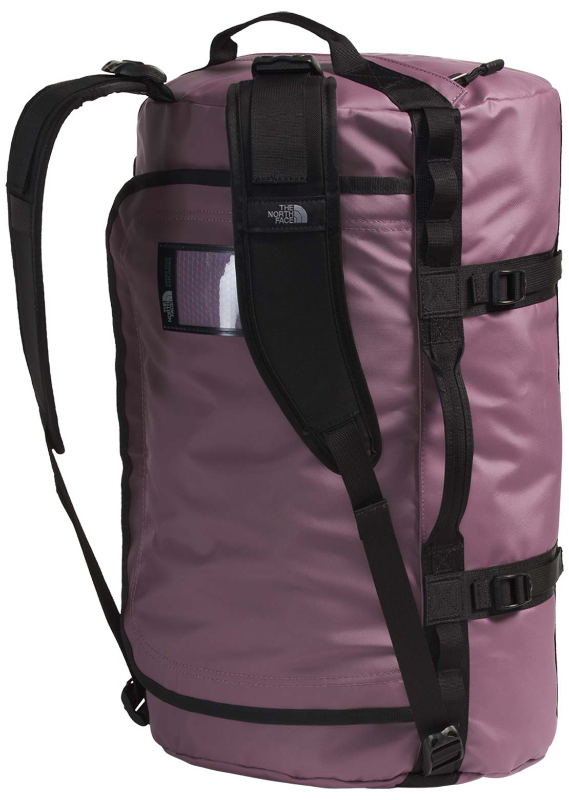 The North Face Base Camp S Duffel Bag Midnight Mauve/TNF Black