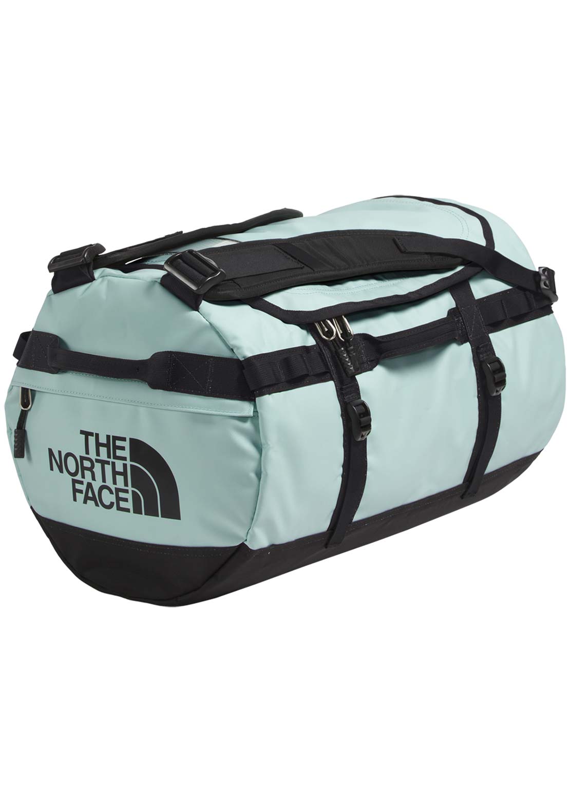 The North Face Base Camp S Duffel Bag Muted Pine/TNF Black