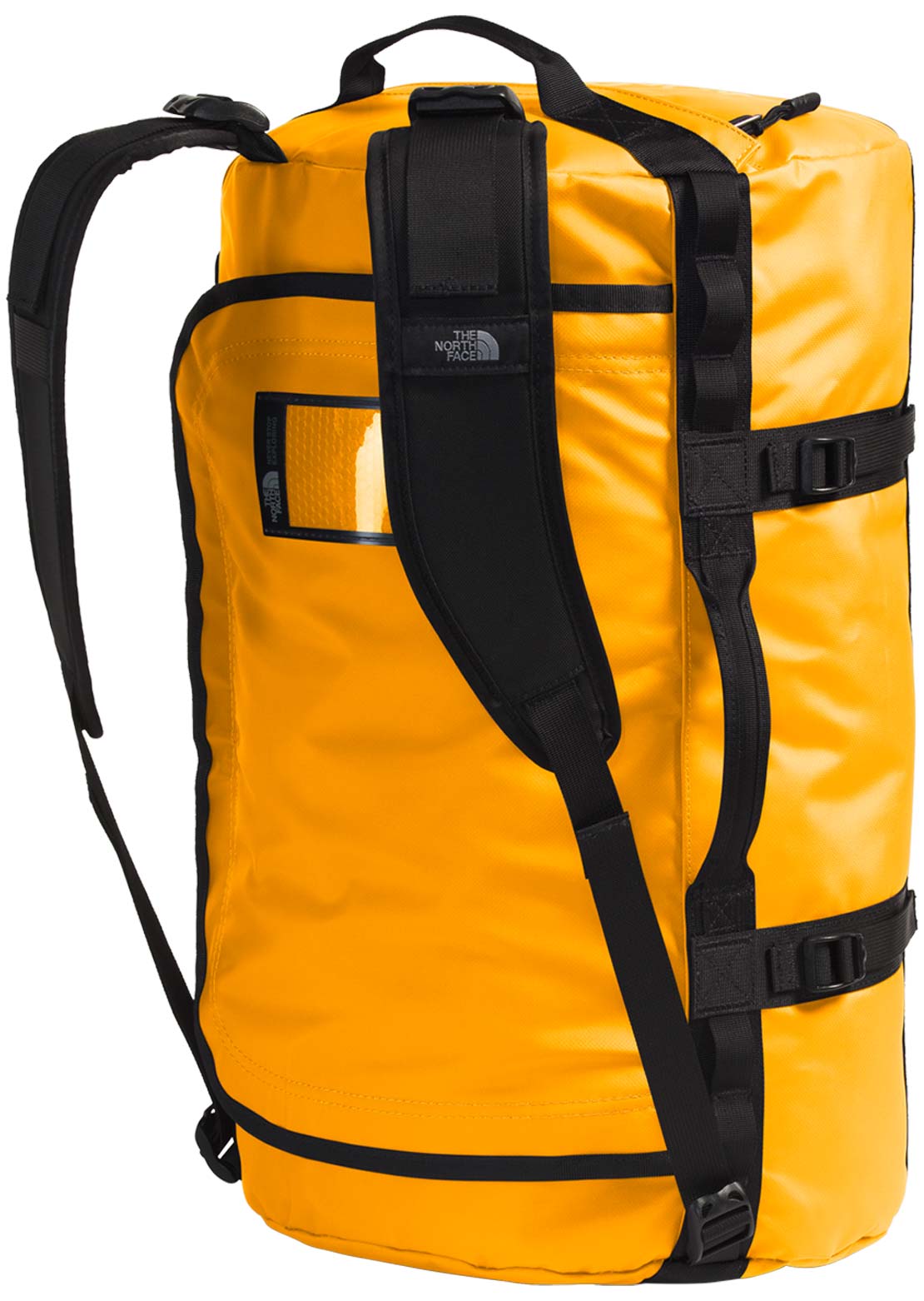 The North Face Base Camp S Duffel Bag Summit Gold/TNF Black-NPF