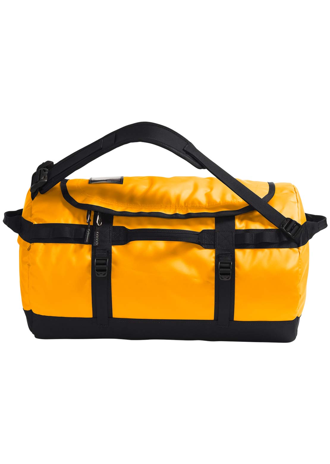 The North Face Base Camp S Duffel Bag Summit Gold/TNF Black-NPF