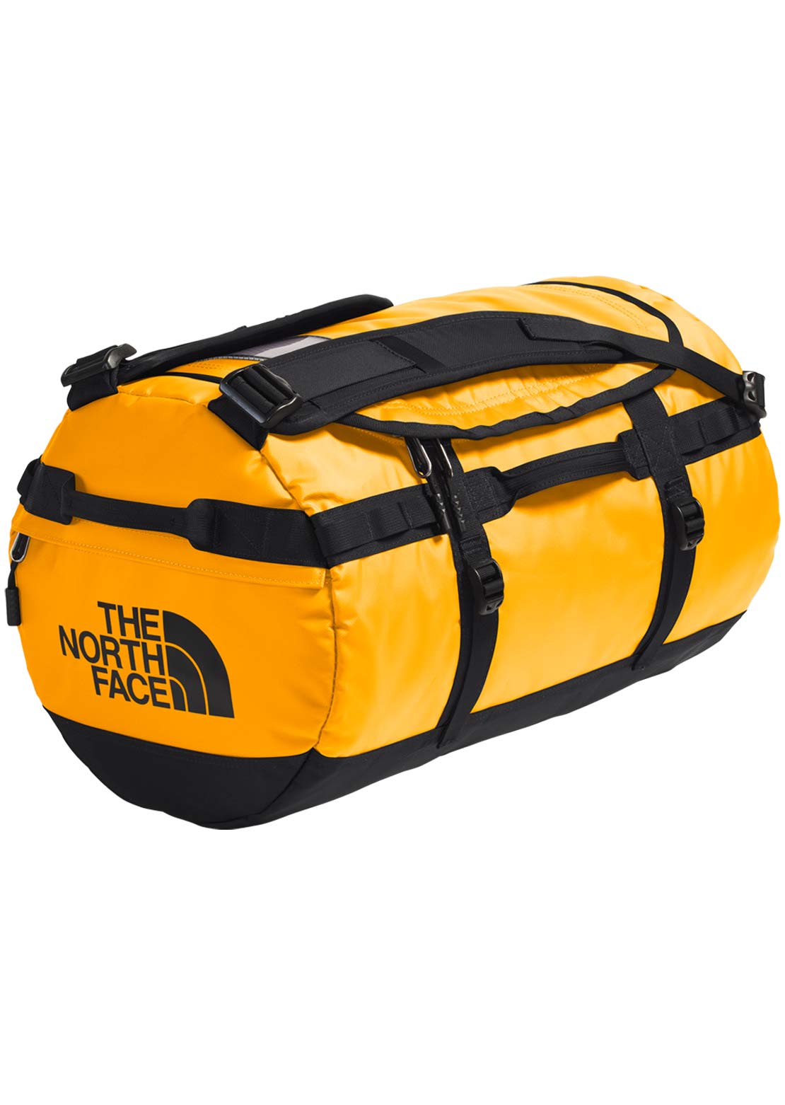 The North Face Base Camp S Duffel Bag Summit Gold/TNF Black-NPF