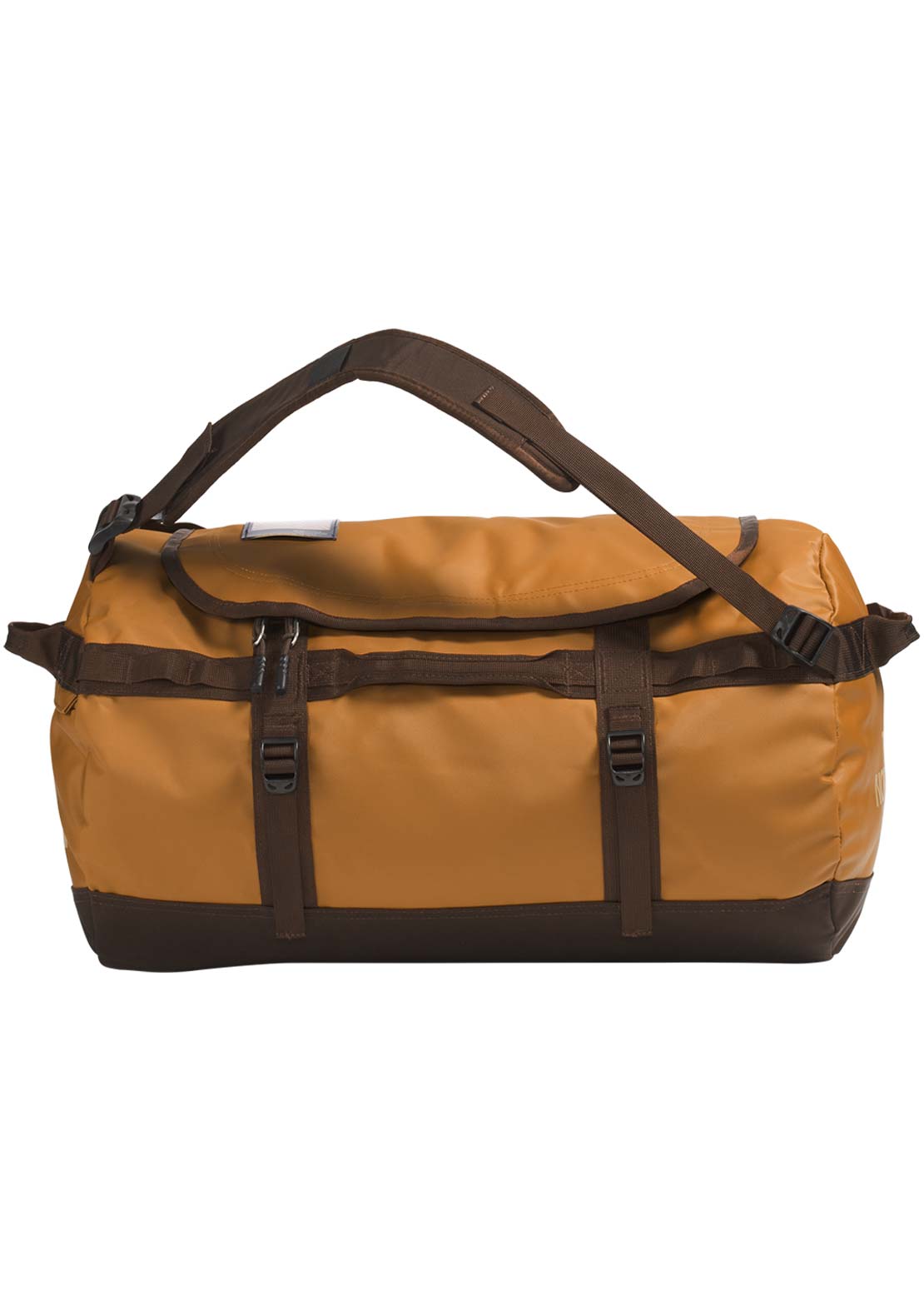 The North Face Base Camp S Duffel Bag Timber Tan/Demitasse Brown/Khaki Stone-NPF