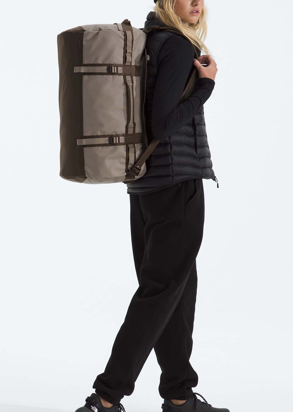 The North Face Base Camp S Duffel Bag Mocha Brown/Smokey Brown