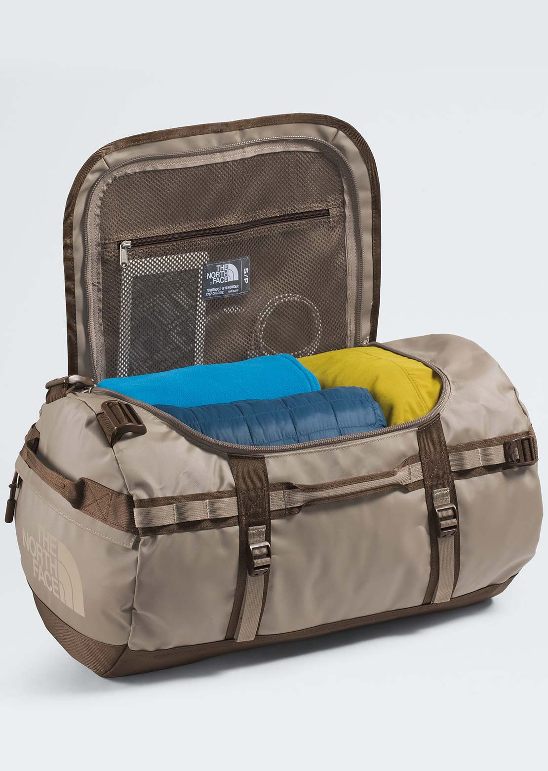 The North Face Base Camp S Duffel Bag Mocha Brown/Smokey Brown